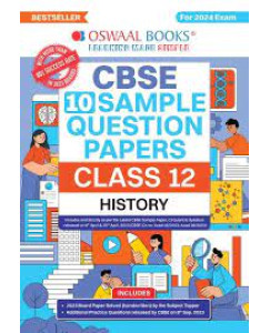 CBSE Sample Question Papers Class 12 History Book (For Board Exams 2024)